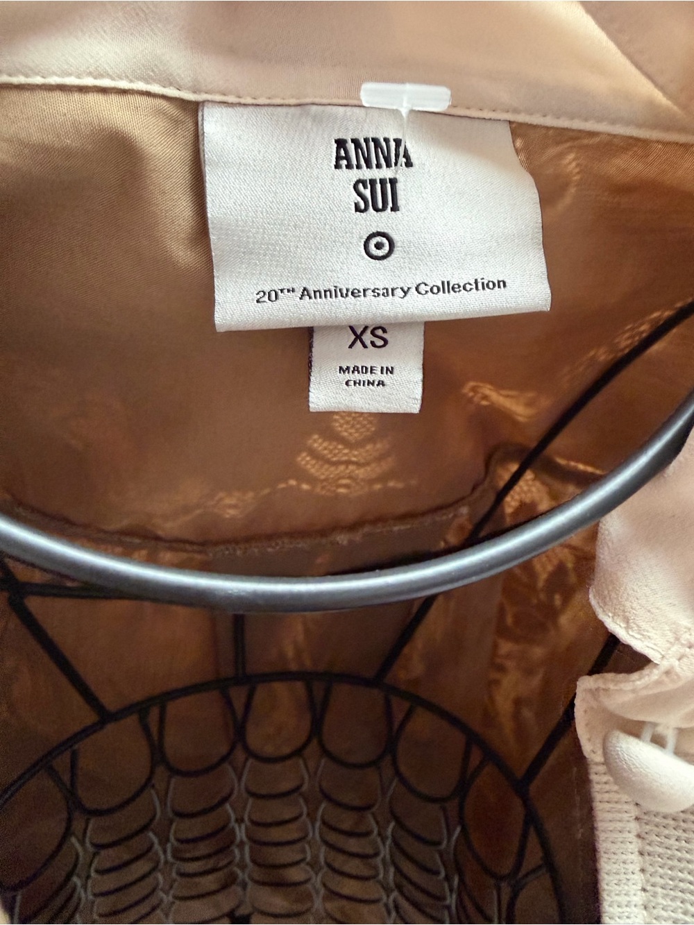 ANNA SUI x Target Cream babydoll dress - Picture 5 of 7